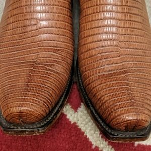 Lucchese lizard  boots